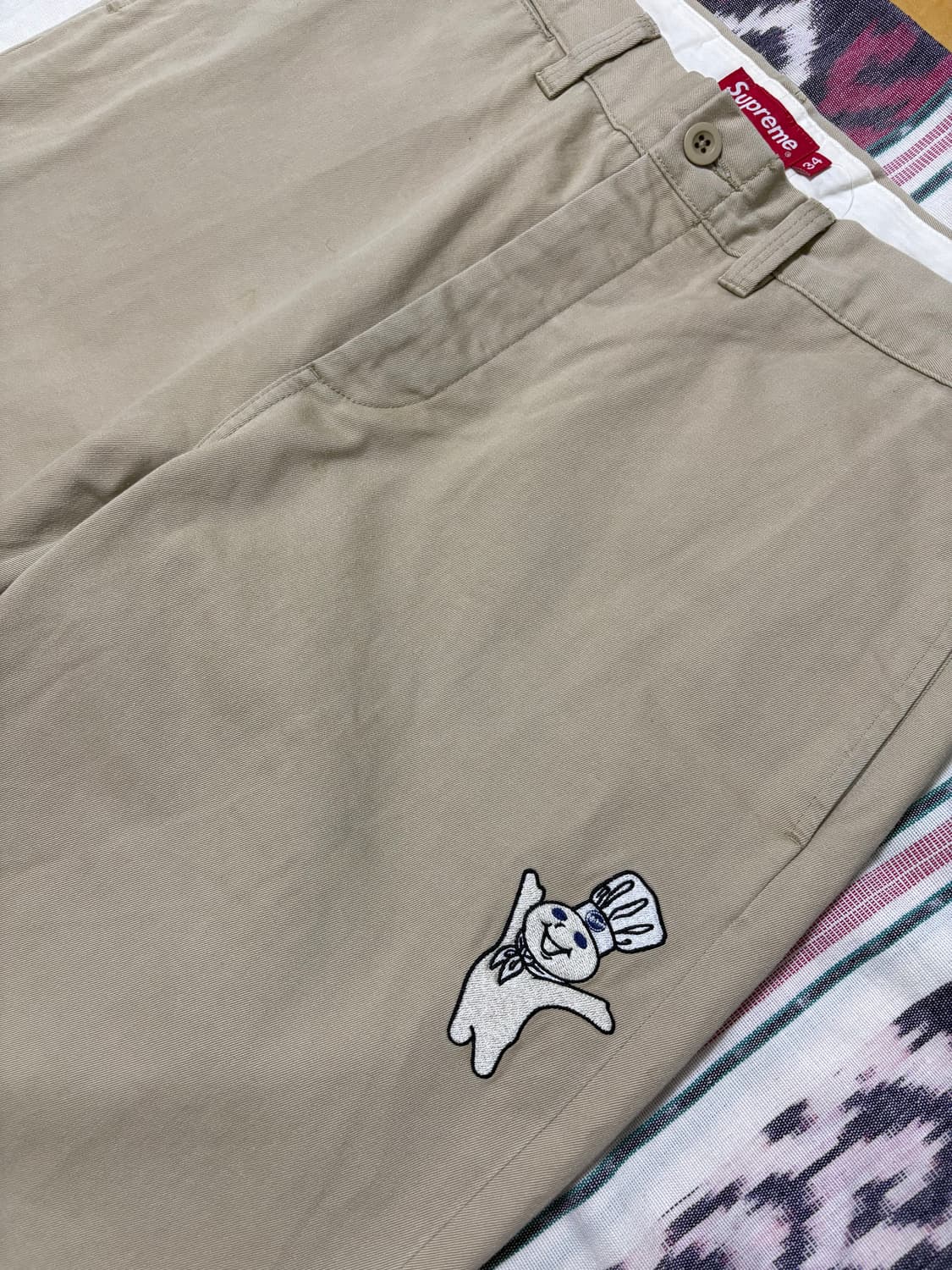 23fw 슈프림 도우보이 치노팬츠 베이지 상품이미지2