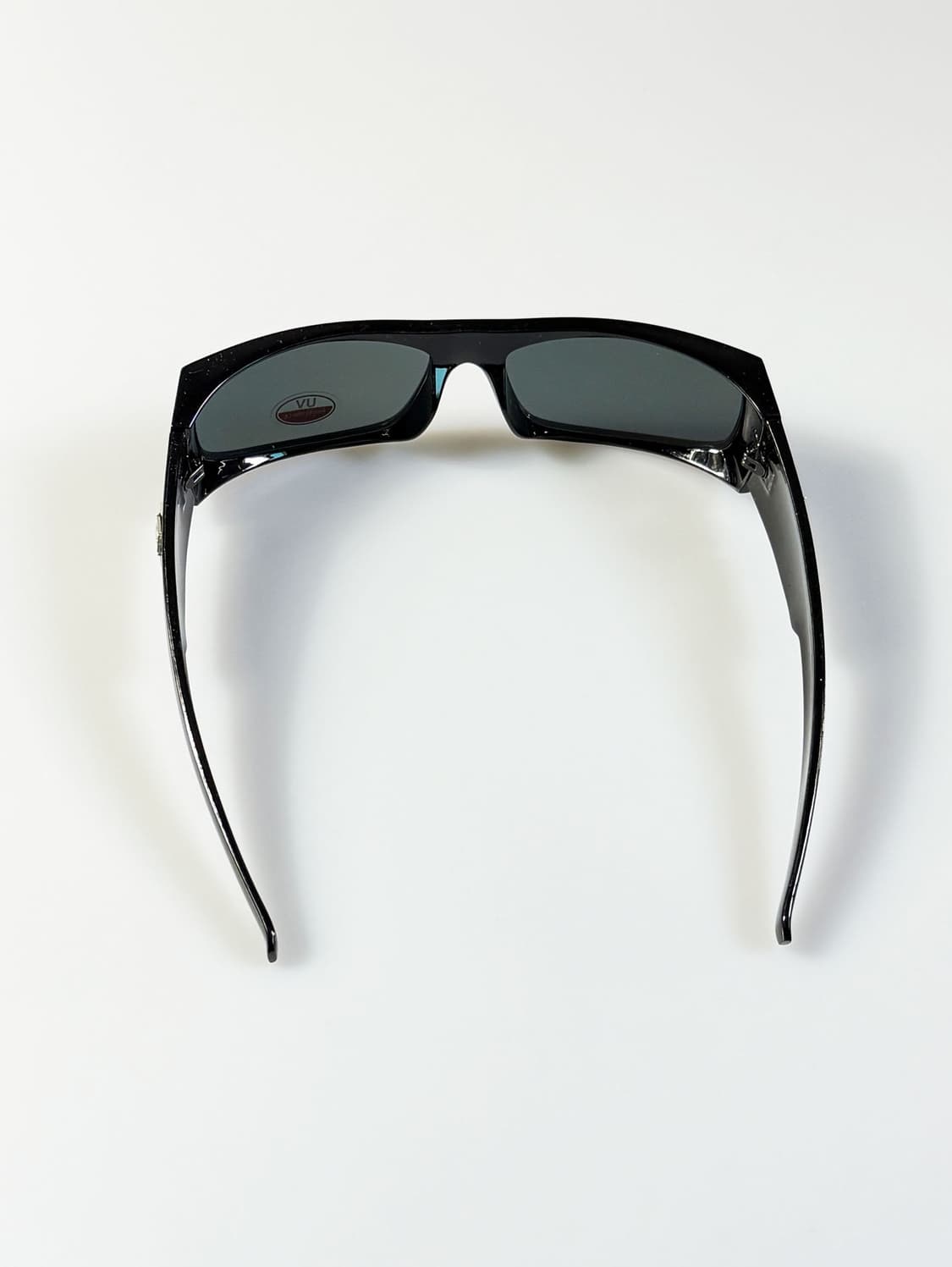 90s 블랙 스퀘어 실버스타 엠블럼 빈티지 선글라스 상품이미지6