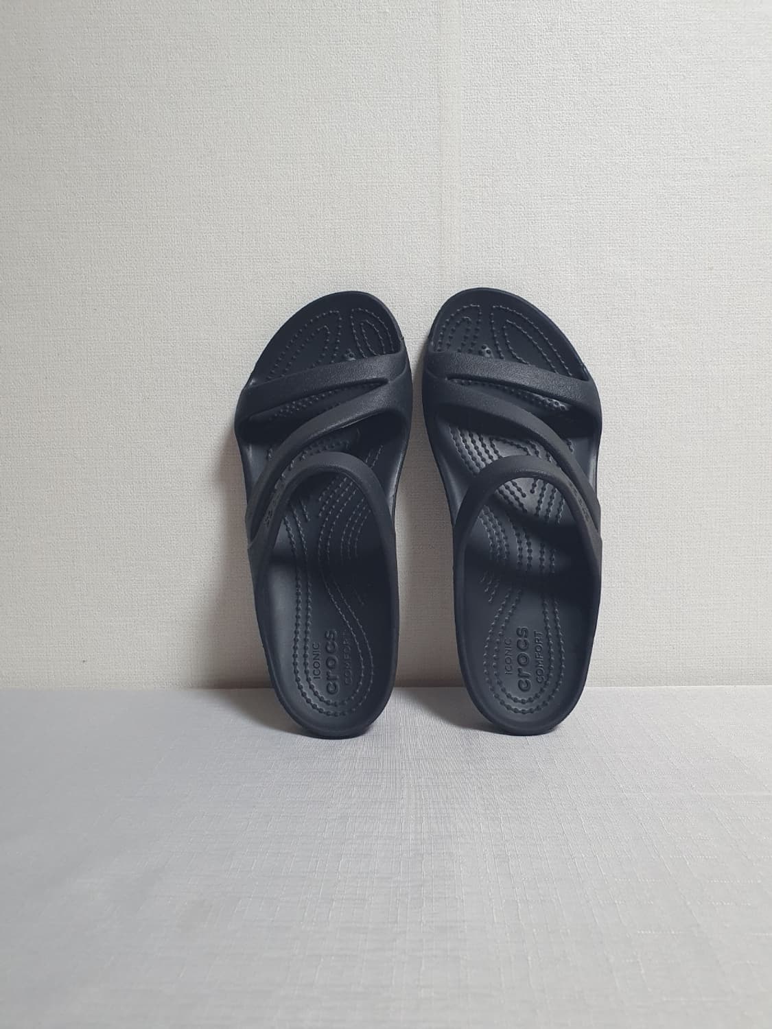 230mm 크록스 카디2 슬리퍼 샌들 블랙 상품이미지3