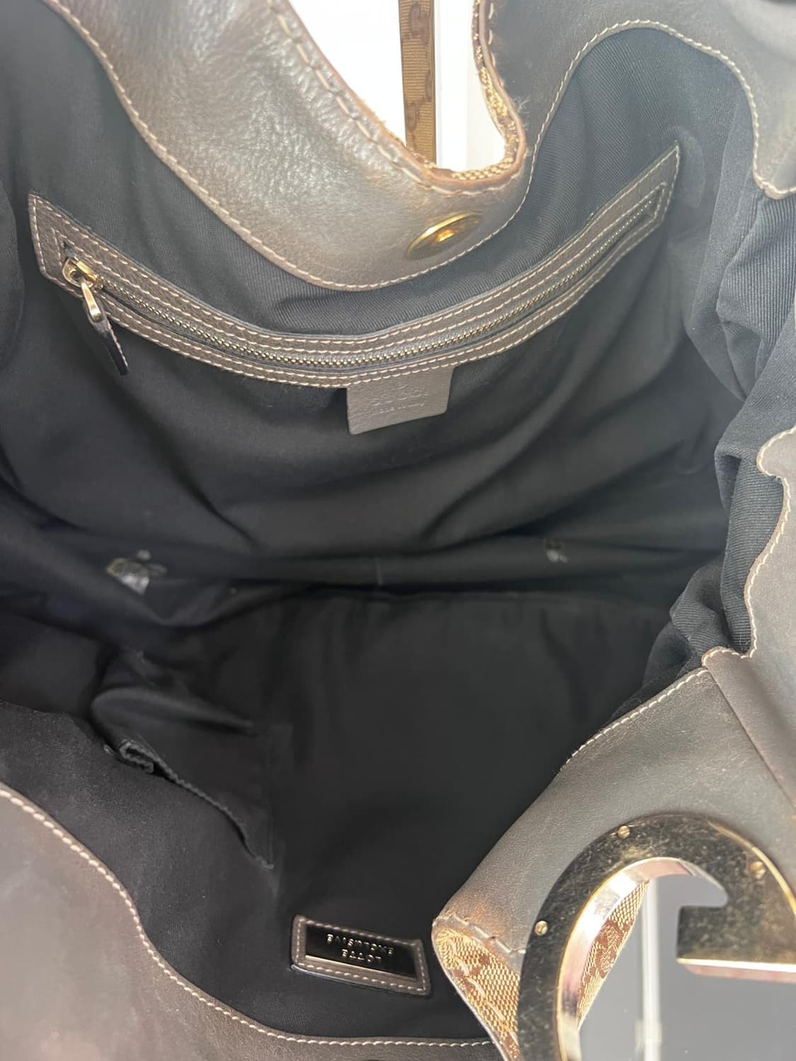 구찌 정품 구찌 GG 캔버스 샬롯 숄더백 상품이미지6