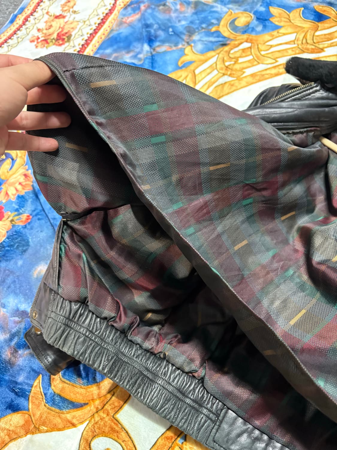 J.SCIPIO G-1 디자인 양가죽 무스탕 자켓 상품이미지7