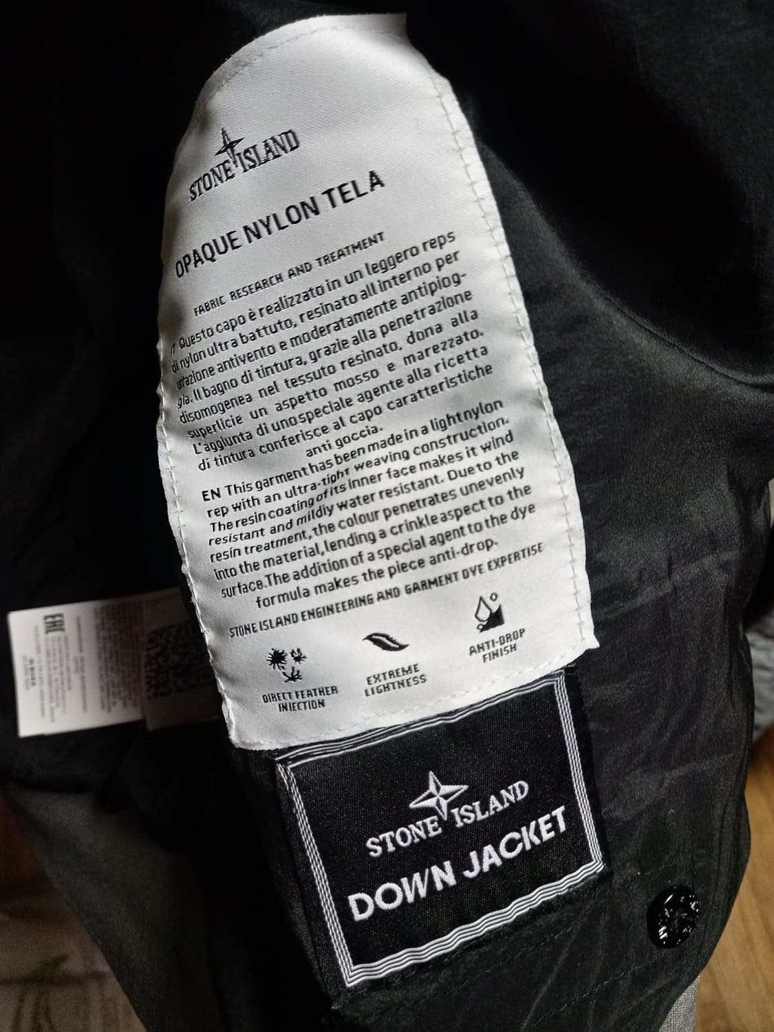 스톤아일랜드 크링클랩스 패딩100 상품이미지4