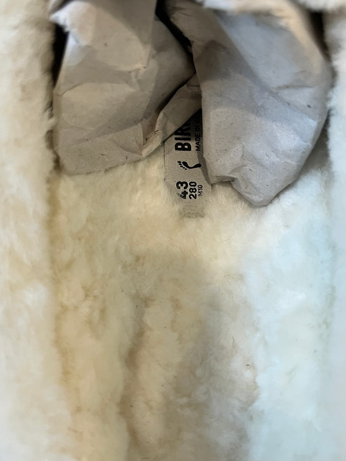 버켄스탁 체르마트 시어링 슬리퍼 43 밍크 (새상품) 상품이미지7