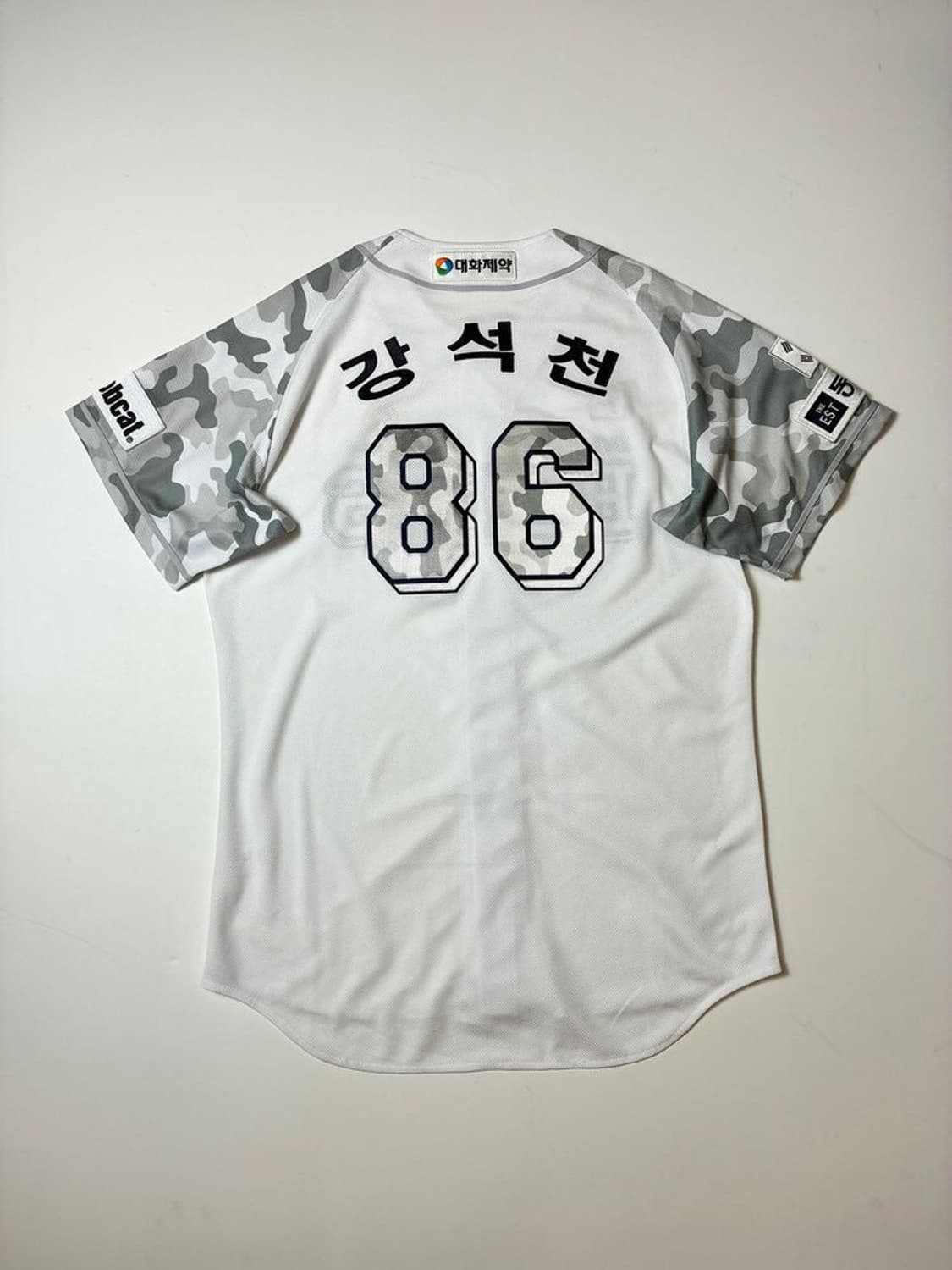 두산 베어스 24ss 밀리터리 강석천 코치 반팔 유니폼 PN9059 상품이미지1