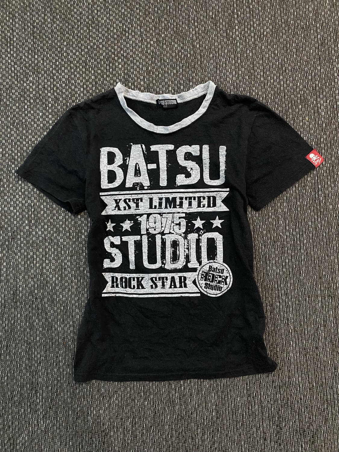 [BA-TSU] Y2K Lettering Slim fit Top 상품이미지4