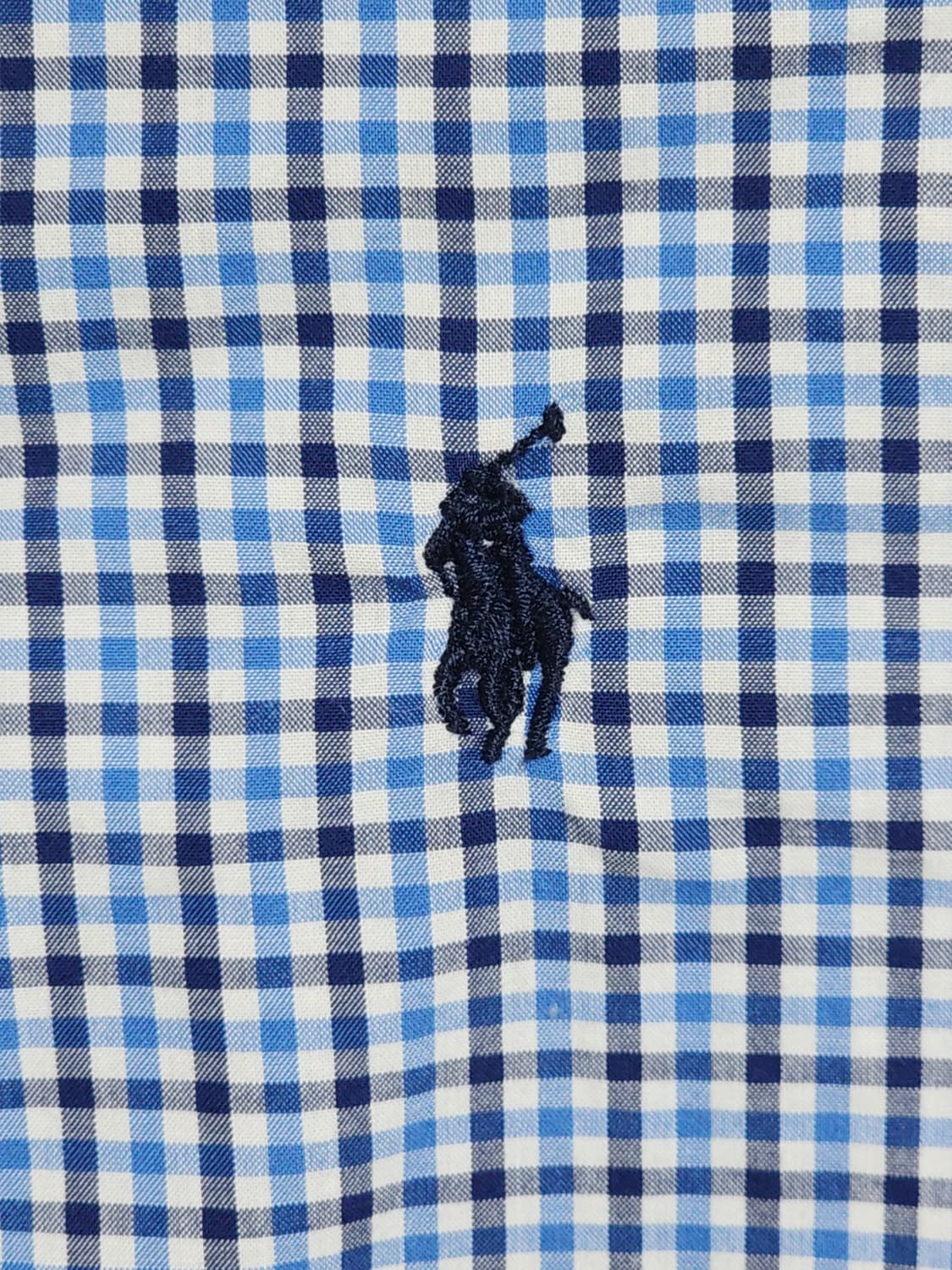 (L) 랄프로렌 폴로 남방 체크 셔츠 기본로고 캐주얼  상품이미지4