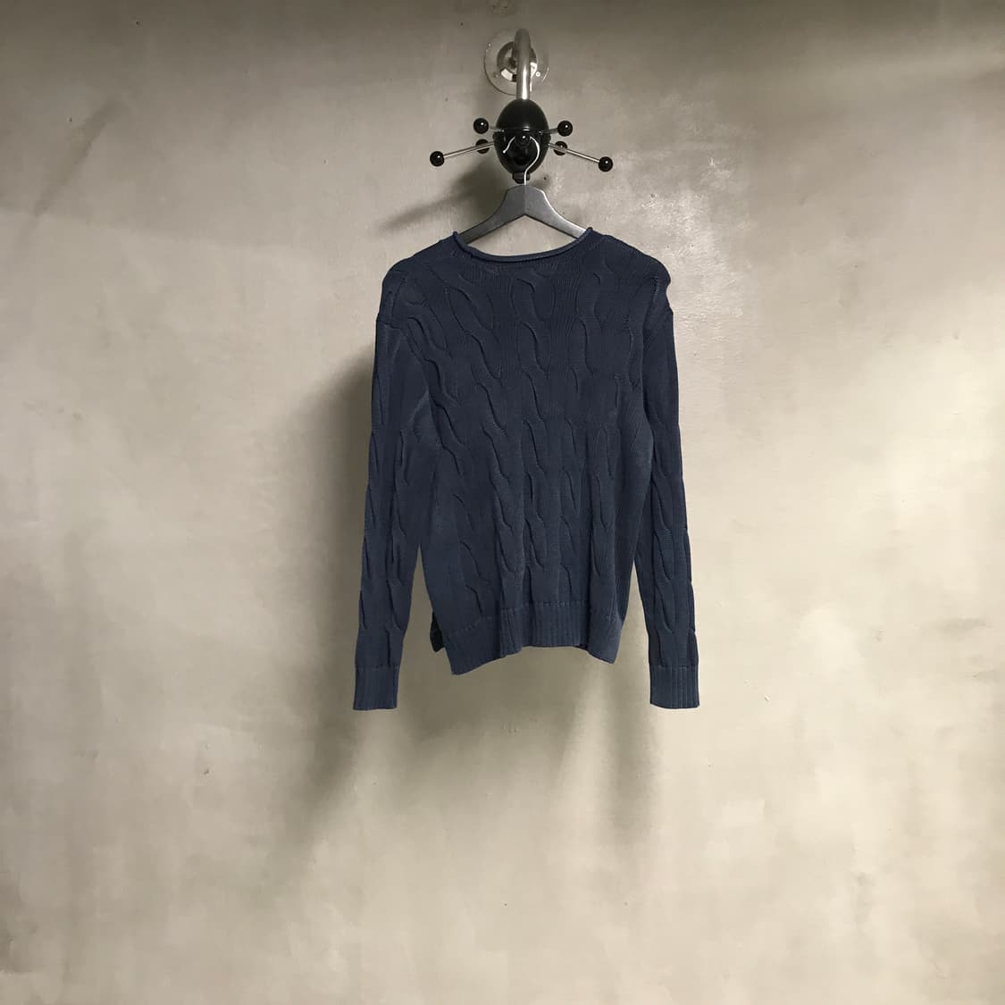 폴로 랄프로렌 케이블 니트 네이비 S 상품이미지7