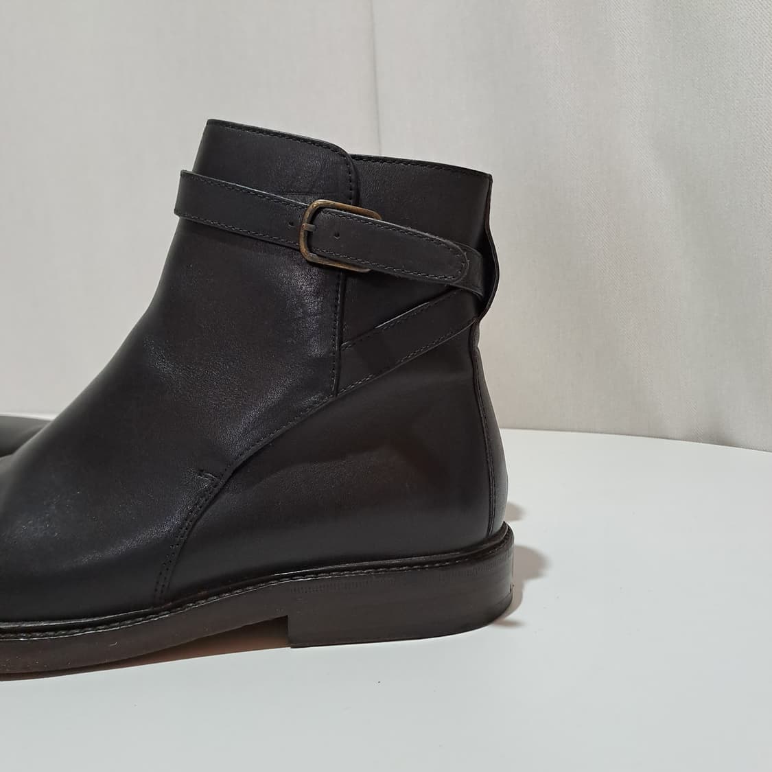 (택포) 아페쎄 벨티드 가죽 첼시부츠 260 B98 상품이미지5