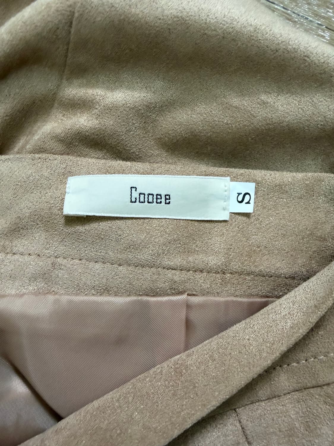 스웨이드 미니 스커트 (새상품) 상품이미지3