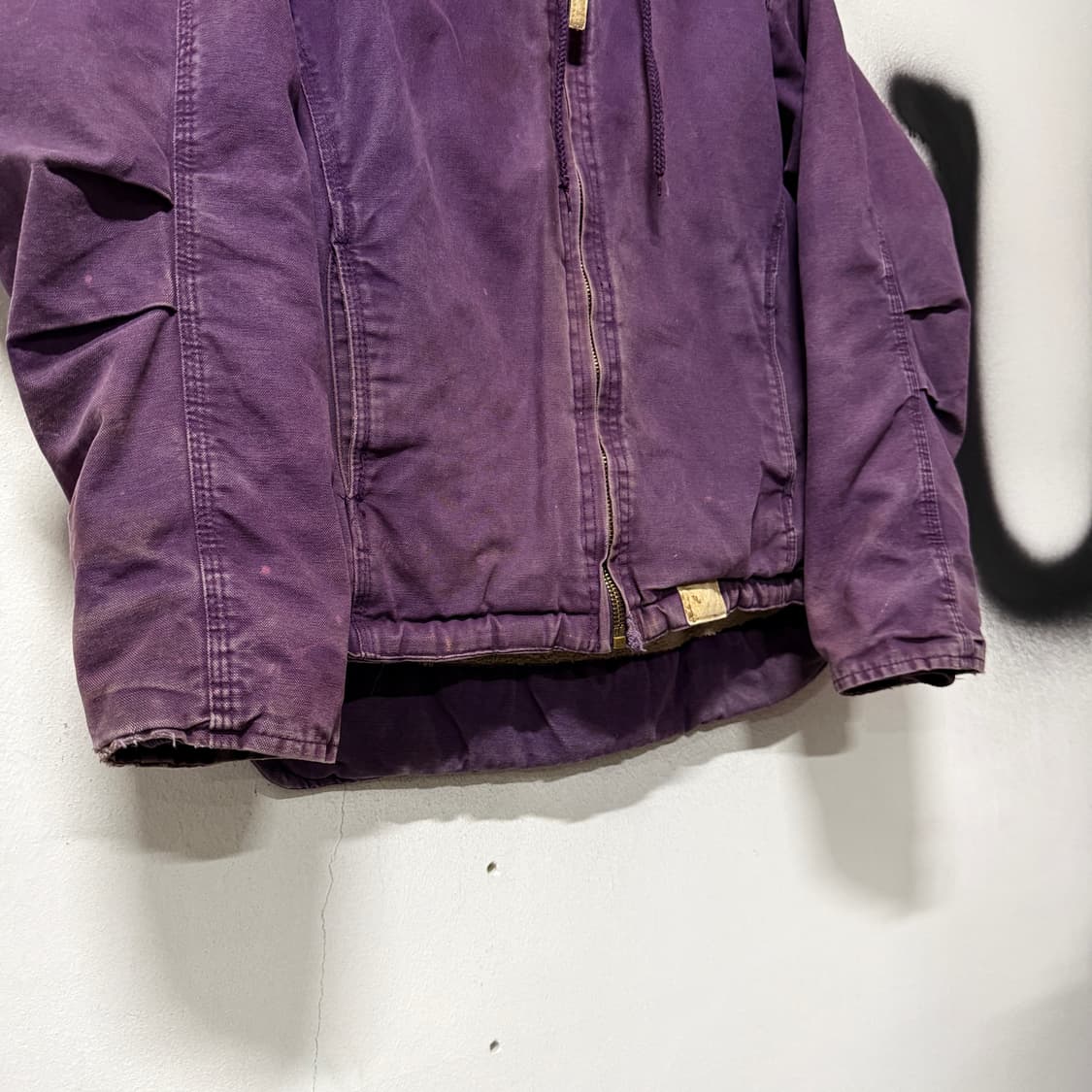 90s SCHMIDT 슈미트 워크웨어 플리스 캔버스 덕 액티브 자켓 상품이미지4