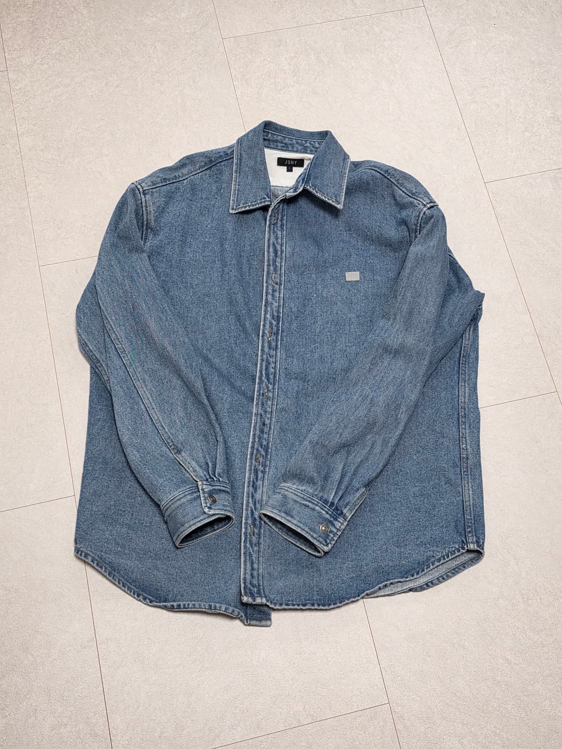 jsny 데님셔츠 (M, 100-105) 상품이미지1
