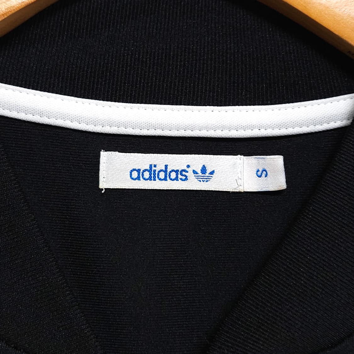44~55)ADIDAS 아디다스 트레포일 블랙 져지 자켓 상품이미지5