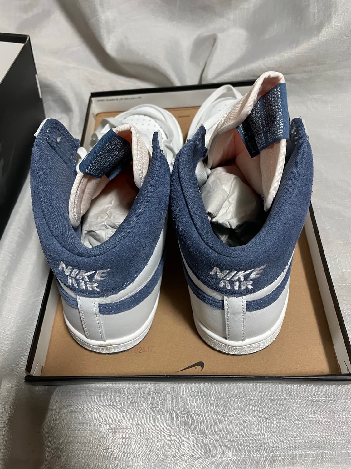 [275] 조던 에어 쉽 PE SP 디퓨즈드 블루 서밋 화이트 상품이미지2