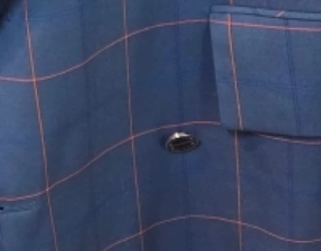 럭키슈에뜨 아뜰리에 체크 더블자켓 ㅡ36사이즈 상품이미지3