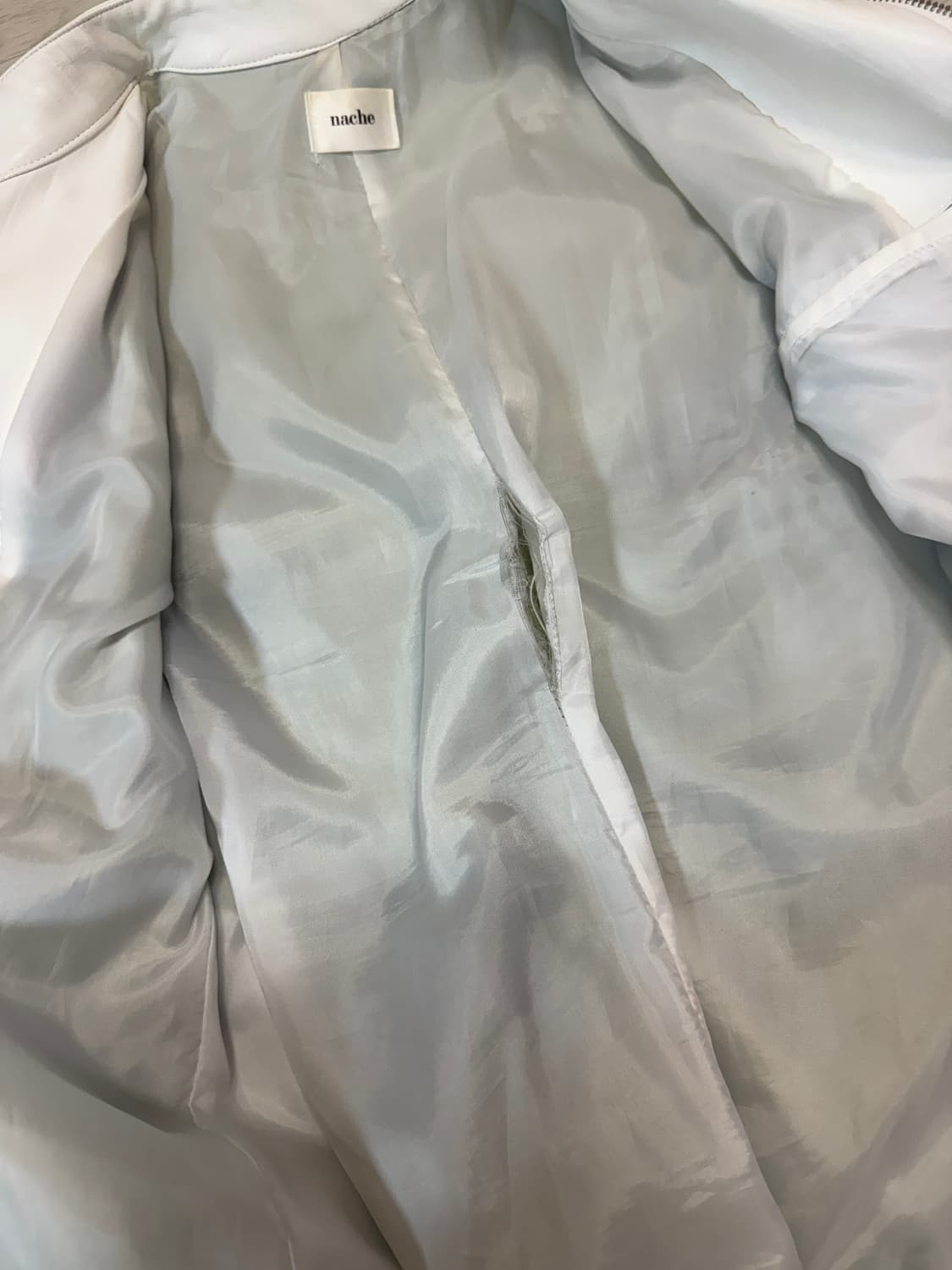 나체 셔링 레더 가죽 자켓 0사이즈 상품이미지6