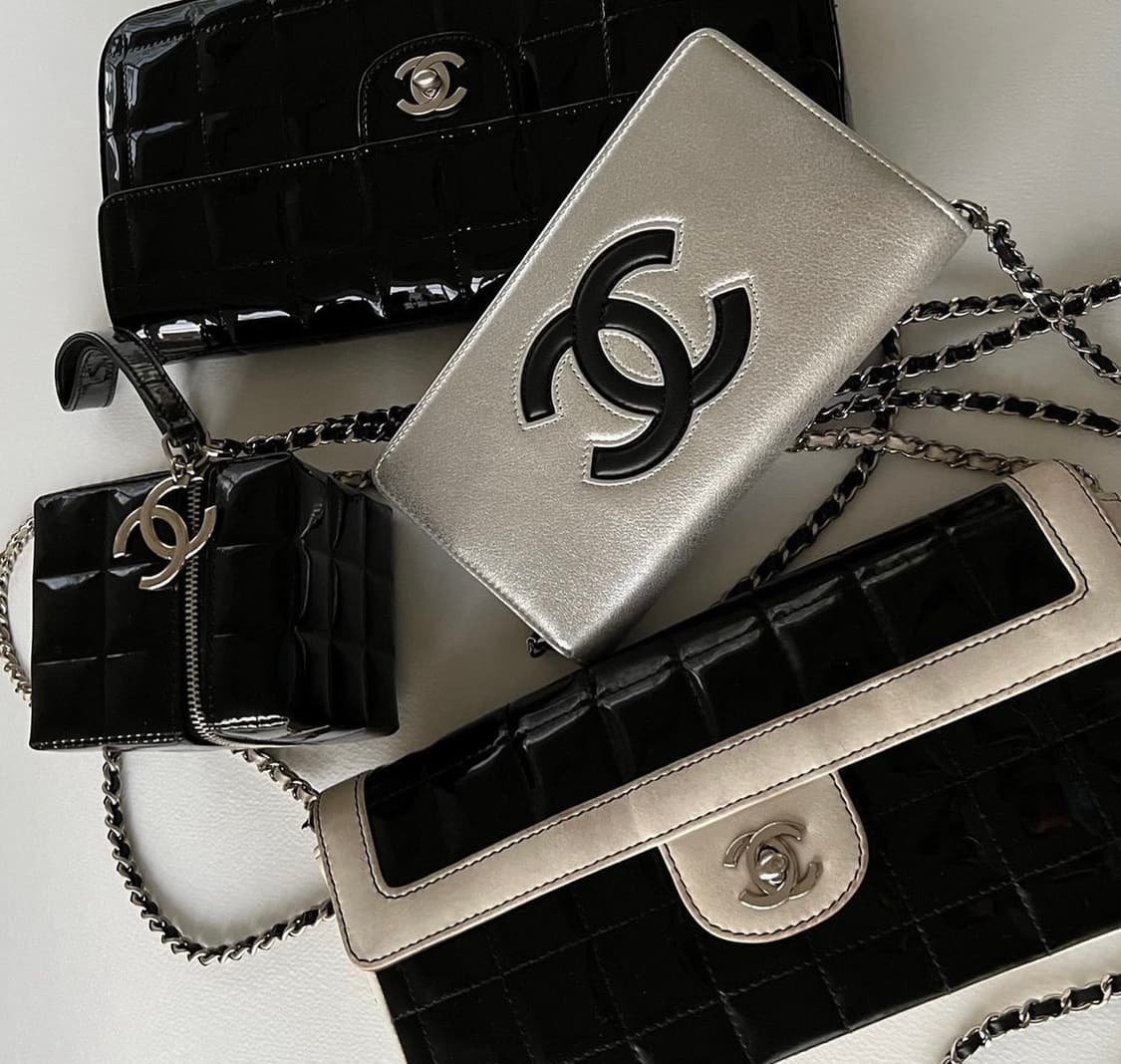 샤넬 페이던트 큐브 CC 클러치백 상품이미지6