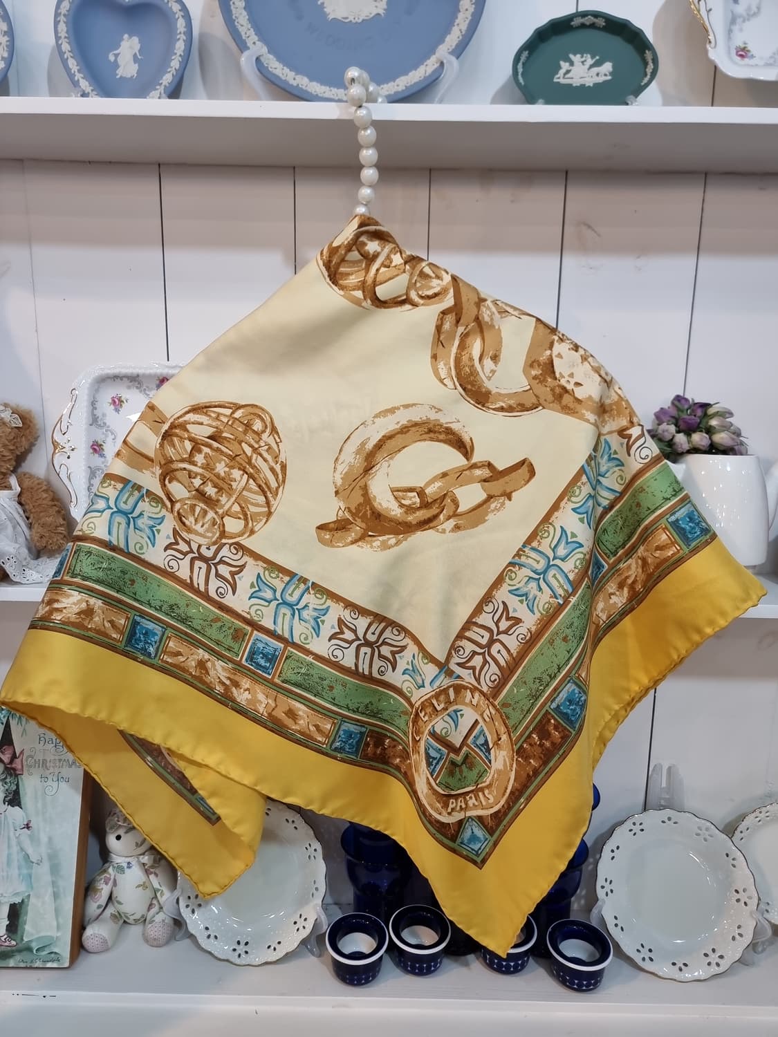 CELINE 셀린느빈티지 실크 스카프 상품이미지9