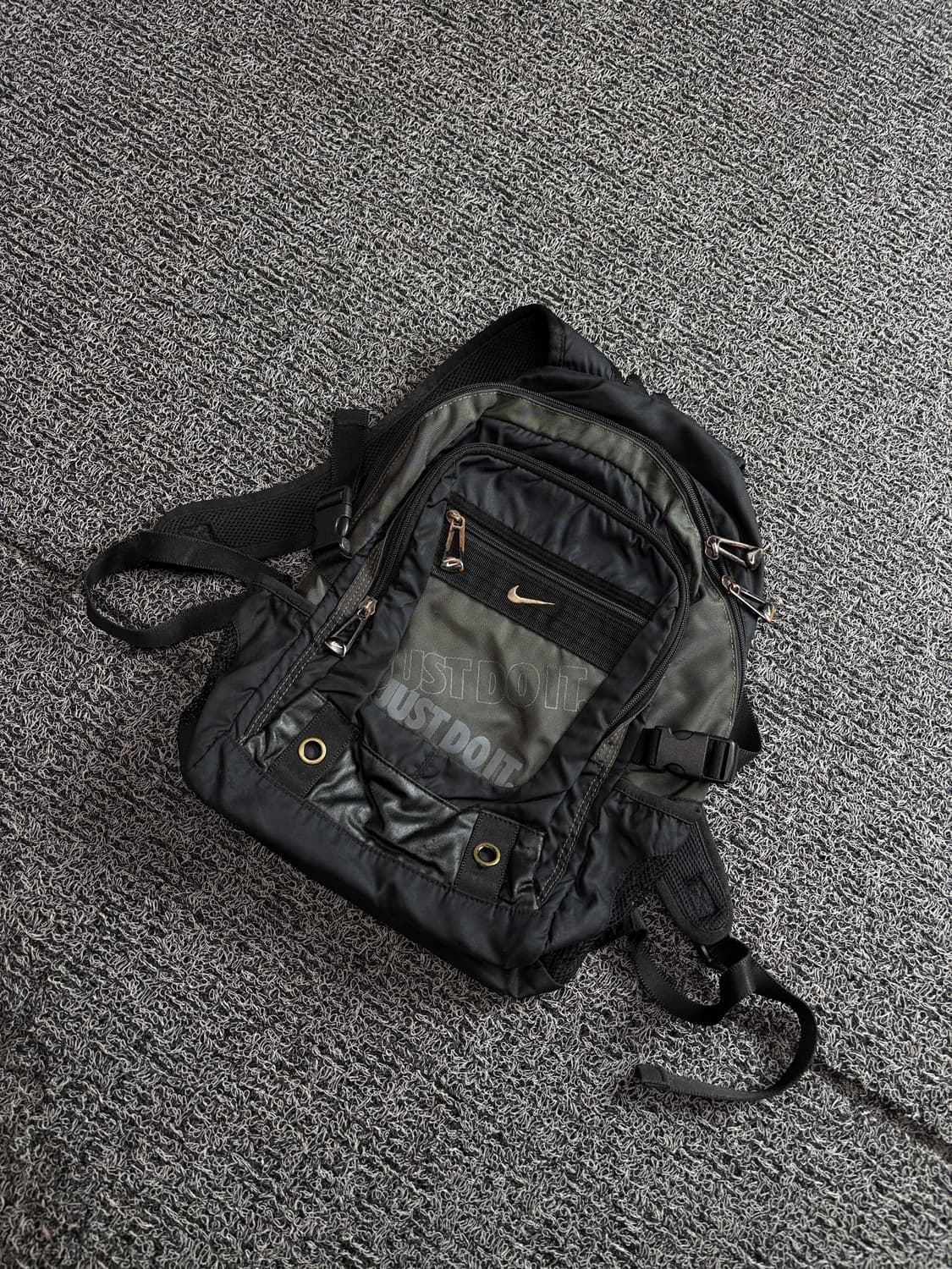 나이키 RPM 빅로고 테크니컬 백팩 블랙 4142 상품이미지1