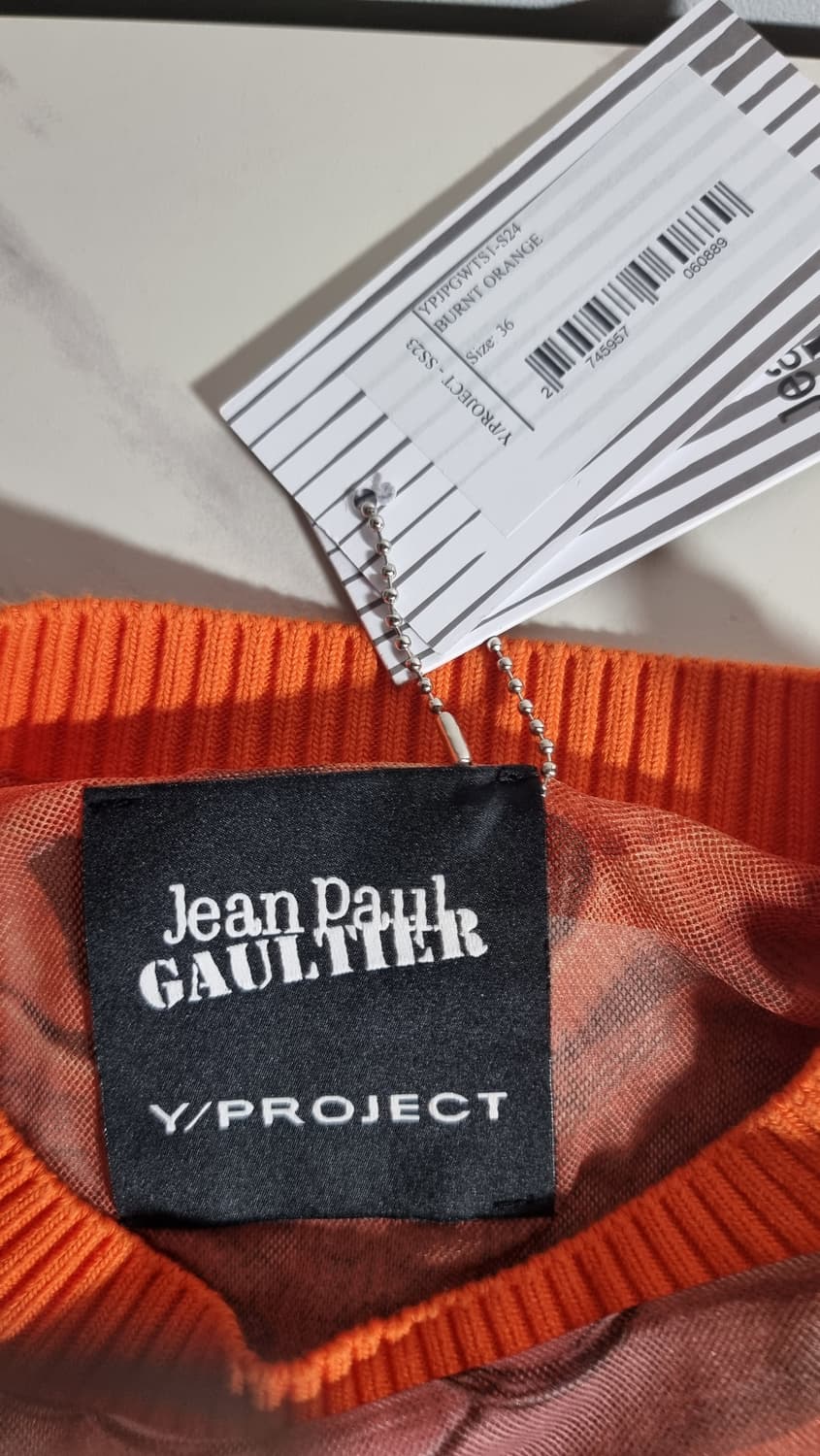 Y프로젝트 Jean Paul Gaultier 탑 오렌지 상품이미지9