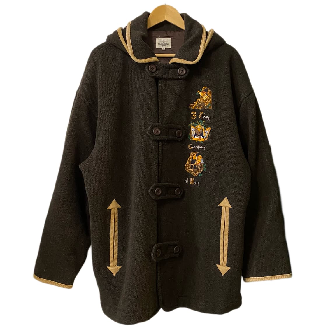 장 샤를르 드 카스텔바작 울 하프 코트 상품이미지3