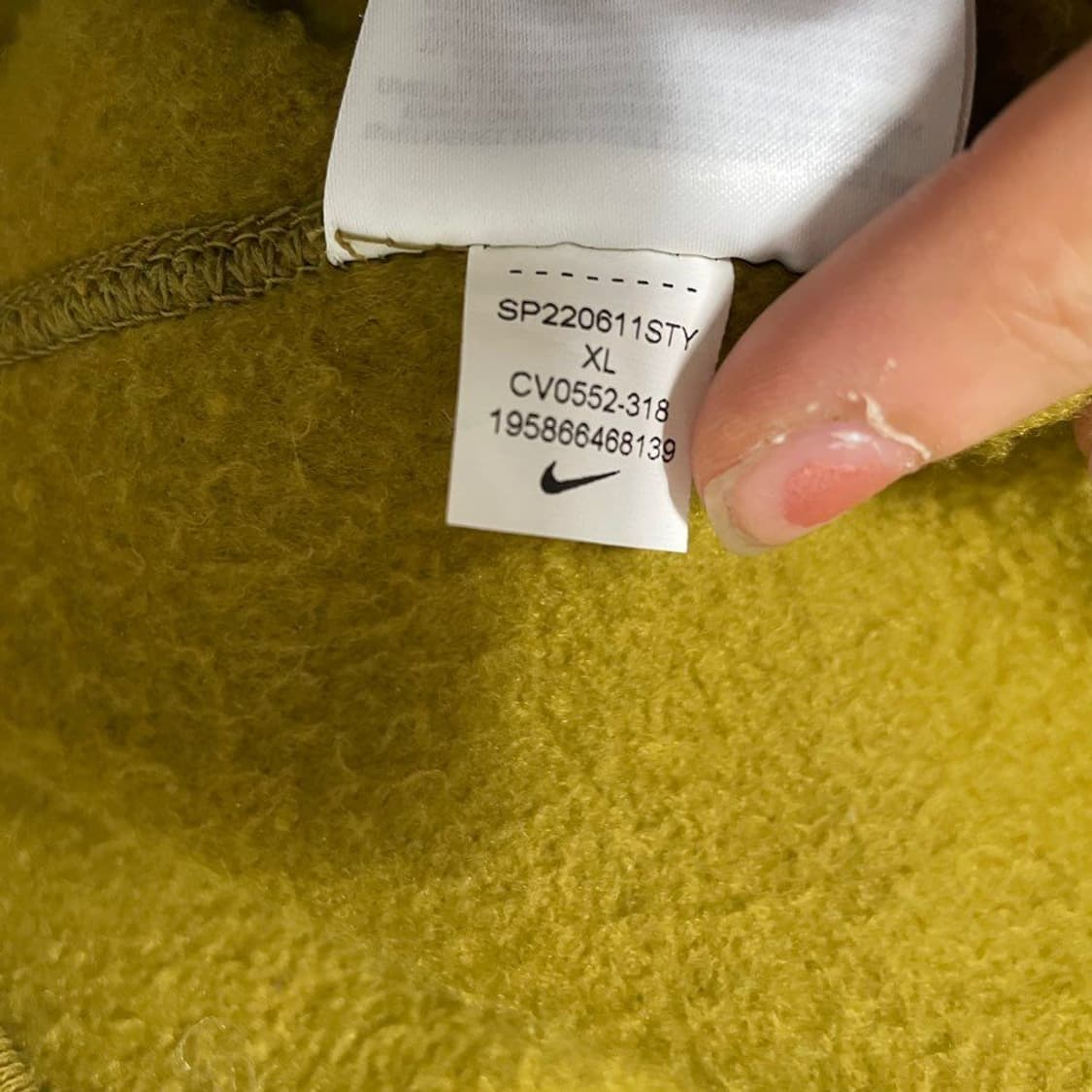 나이키 기모 NRG  솔로스우시. 후드 6533 상품이미지5