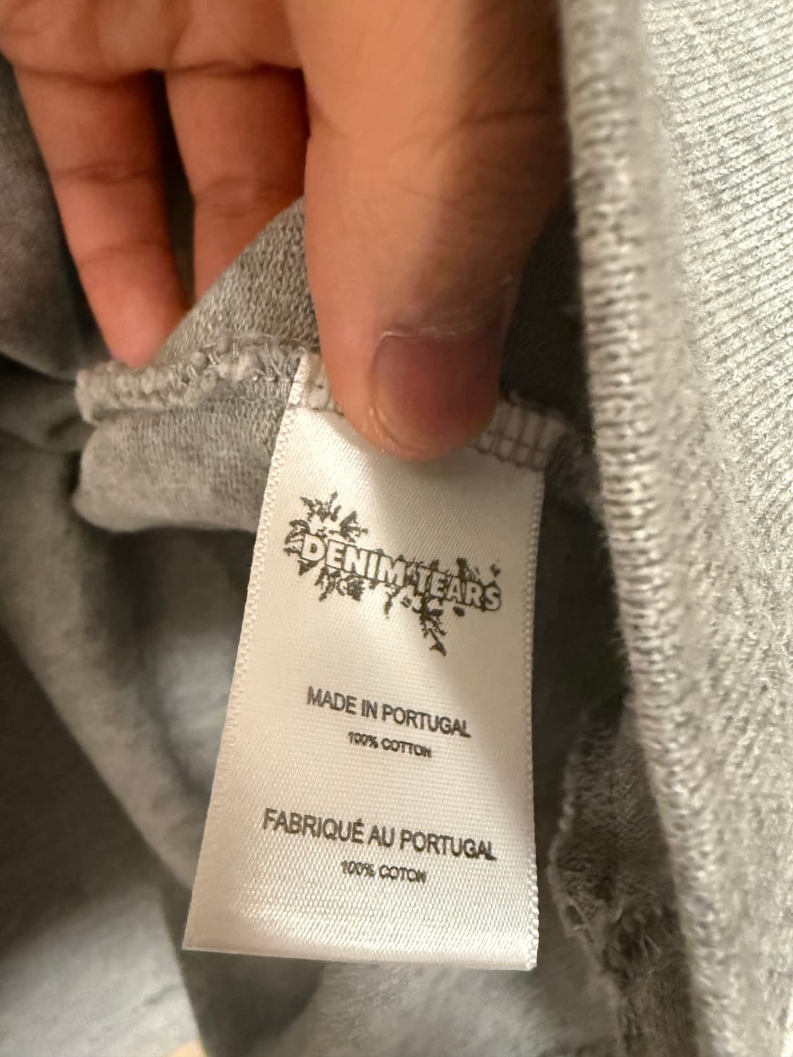 데님티어스 코튼 리쓰 롱슬리브 그레이 xxl 상품이미지4