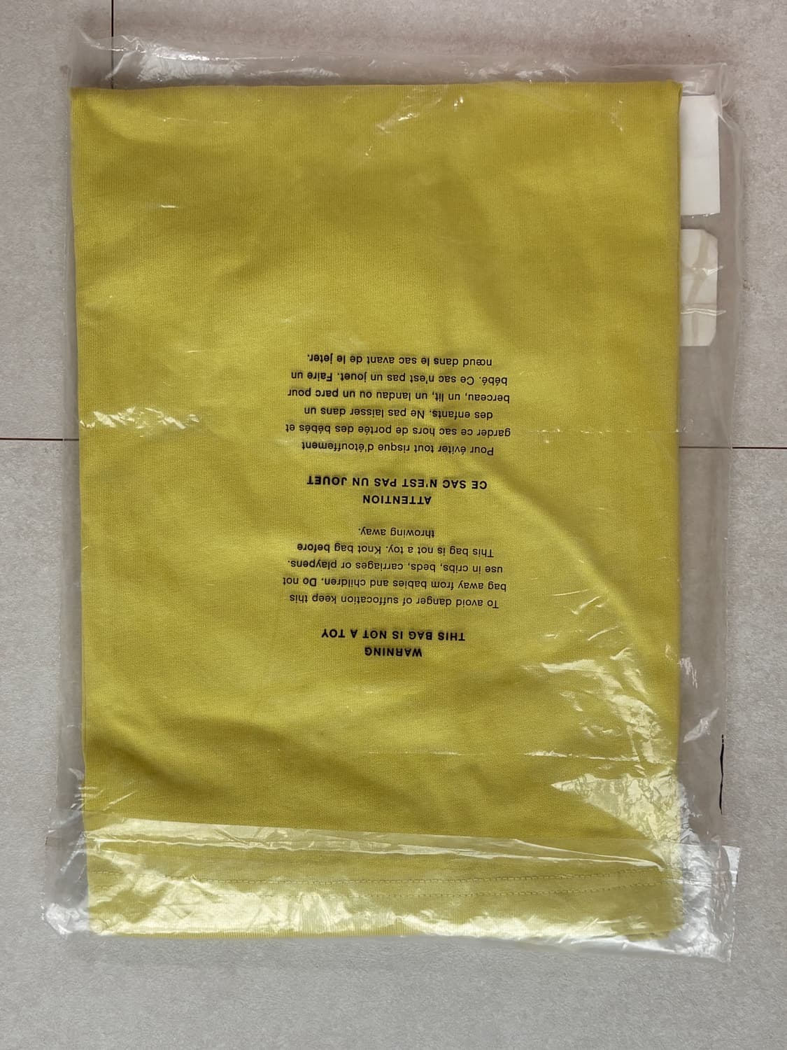 Helmut Lang 미니멀 로고 티 L 라임 컬러 상품이미지2