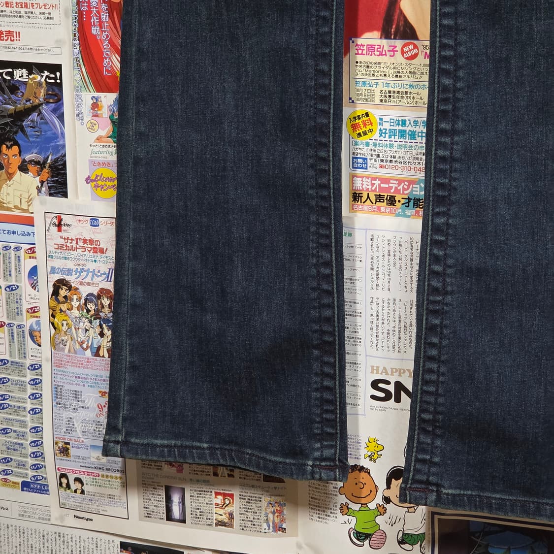 트루릴리전 진청 로우라이즈 세미 부츠컷 데님 팬츠 상품이미지6