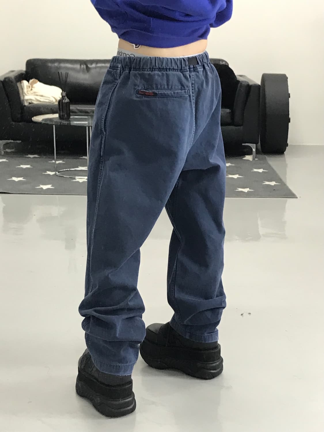 그라미치 오리지널 네이비 팬츠 상품이미지3