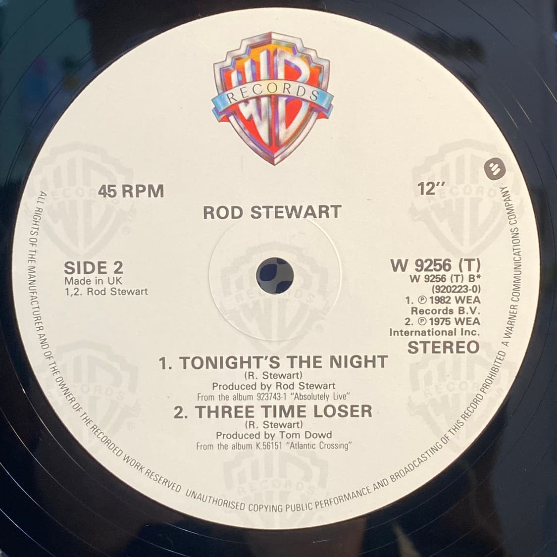 (LP-팝록) Rod Stewart -Infatuation 상품이미지5