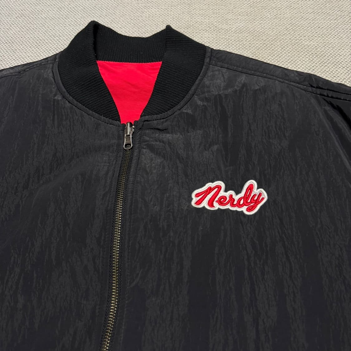 널디 리버시블 바시티 자켓 상품이미지3