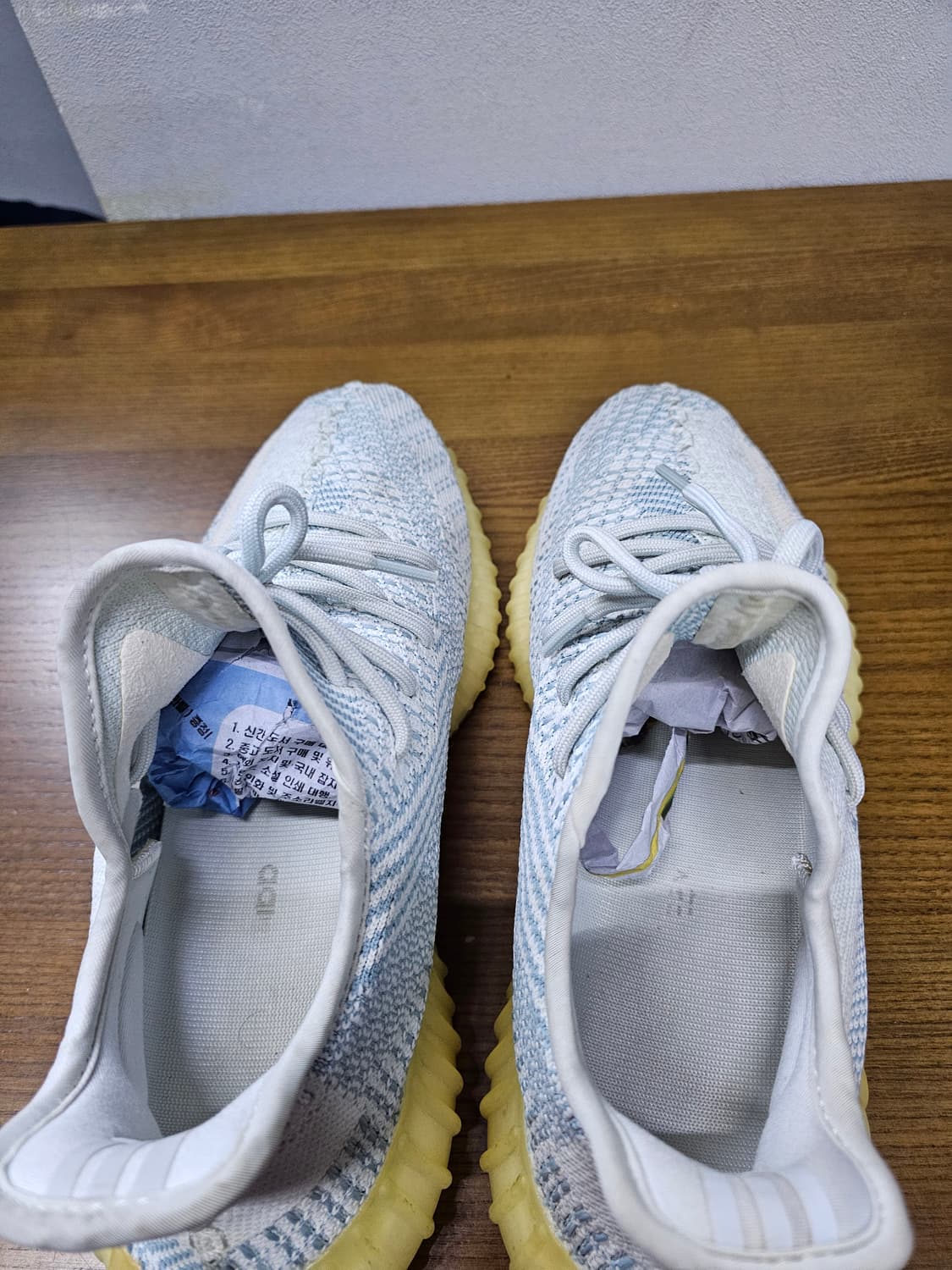 이지부스트 350 클라우드 화이트 상품이미지7