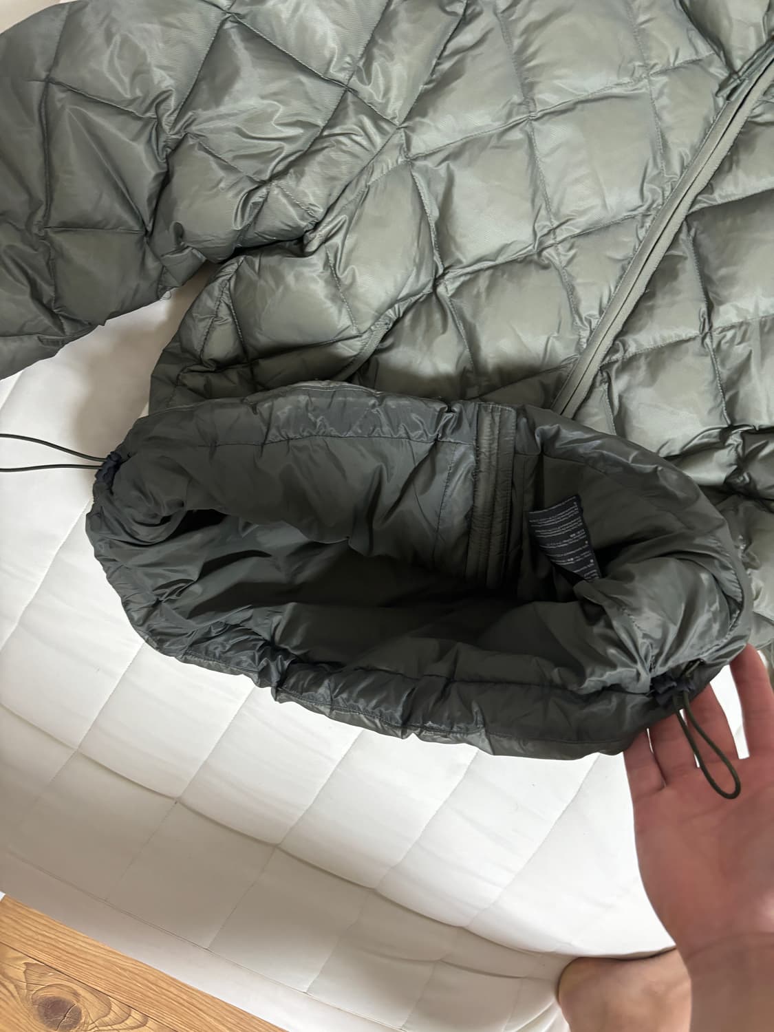 하이킹패트롤 경량패딩 카키 L 상품이미지6