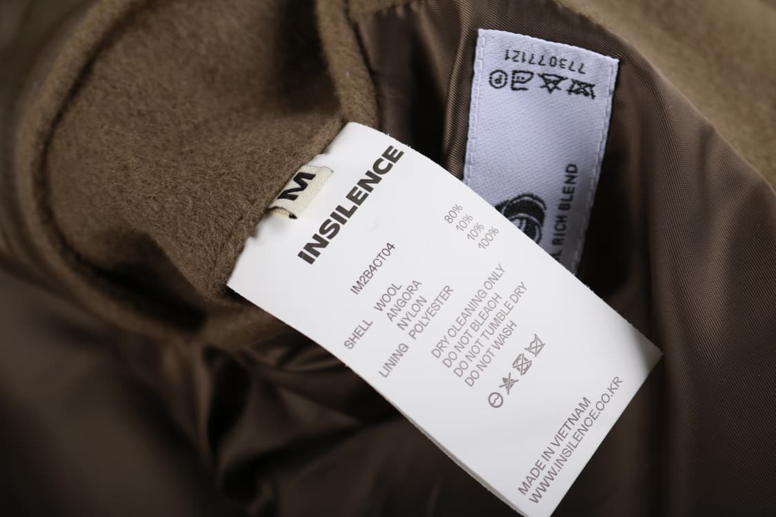 [M] 인사일런스 오버사이즈 발마칸 코트 상품이미지7