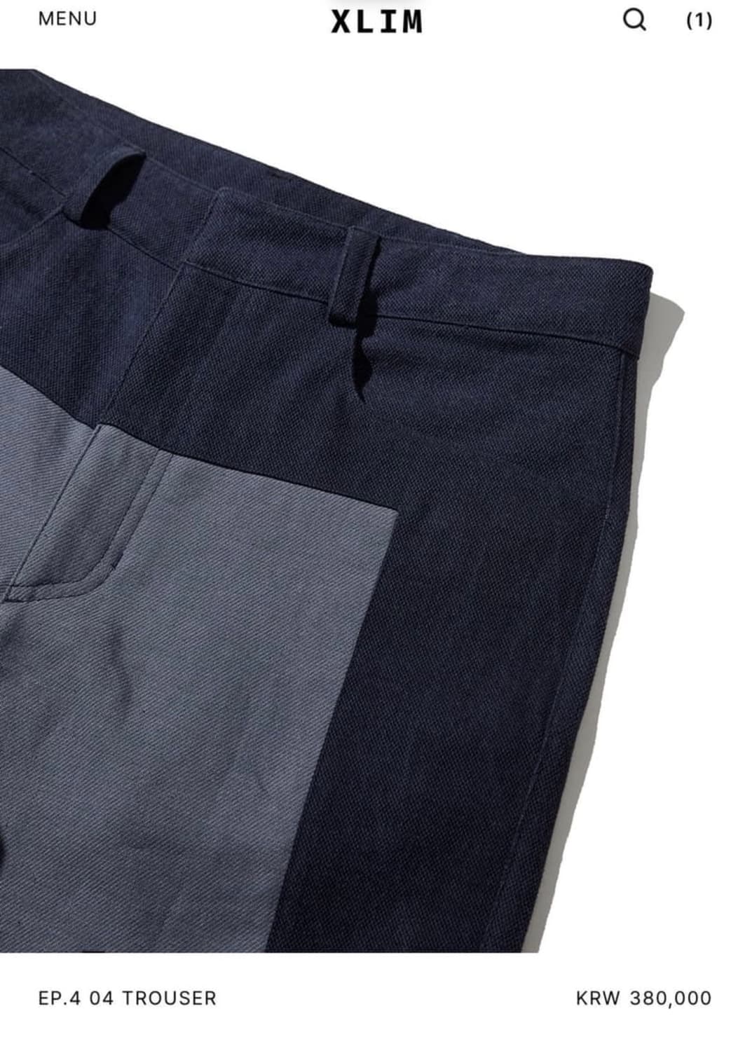 [XLIM] EP.4 04 TROUSER 상품이미지3