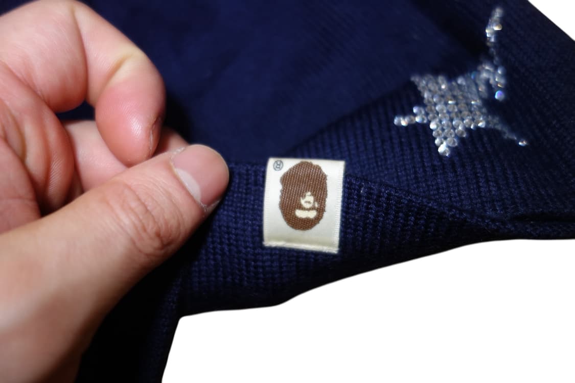 •2006 F/W 베이프 스타 스와로브스키 비니 상품이미지4