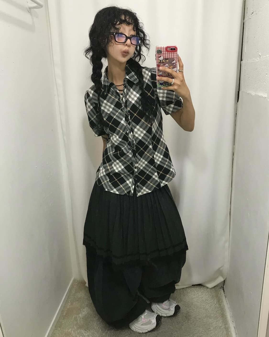 Burberry Check Puff Shirt 상품이미지3