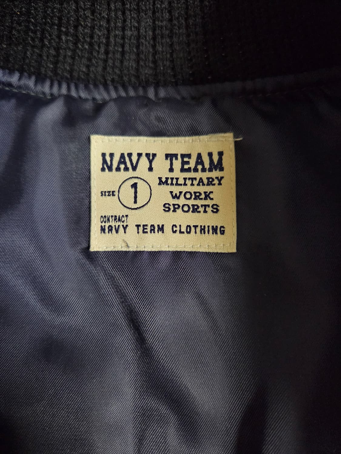 가죽 바시티 자켓 상품이미지2