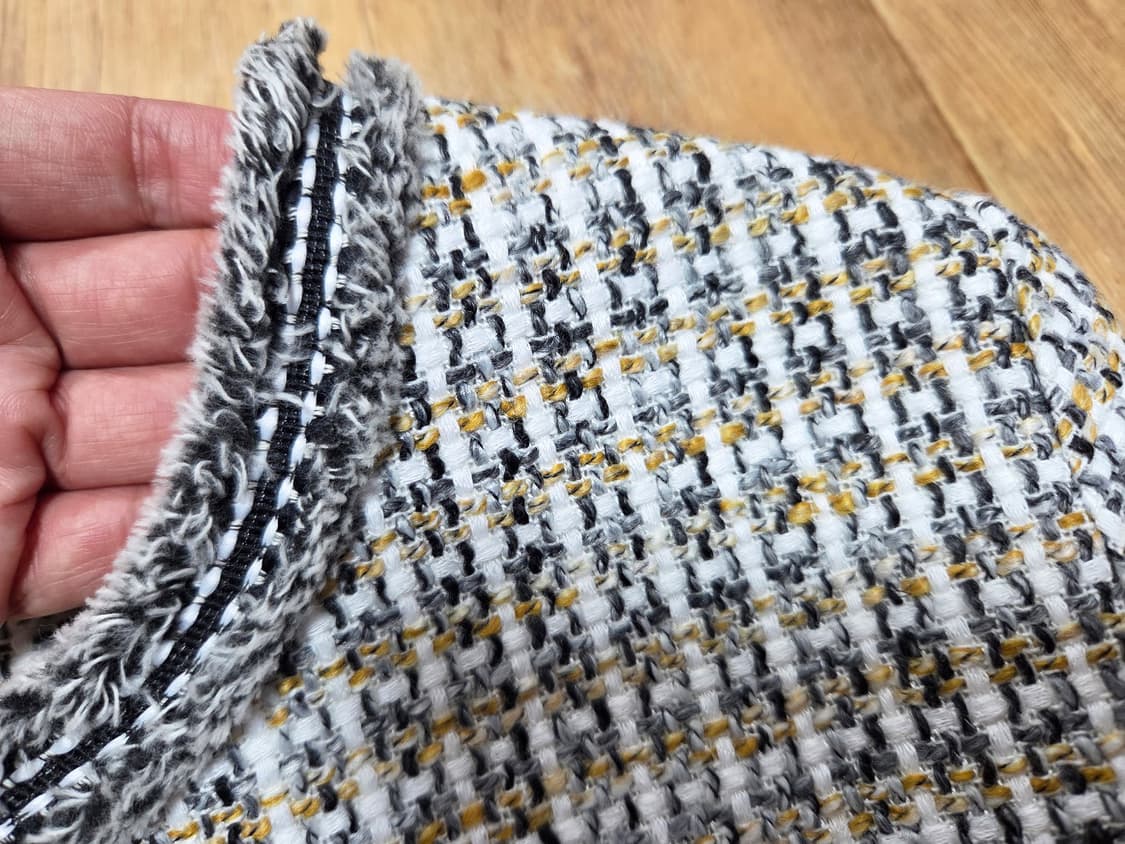 슈퍼린짱 1104라이너(1104LINER.L) 트위드 투피스 55 새상품 상품이미지6