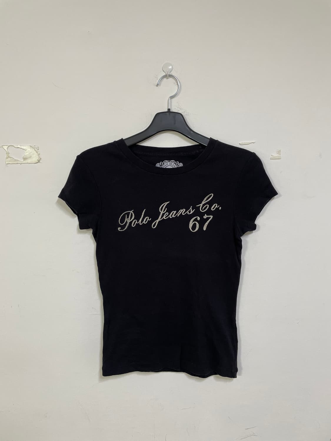 폴로랄프로렌 반팔 티셔츠 블랙 상품이미지1