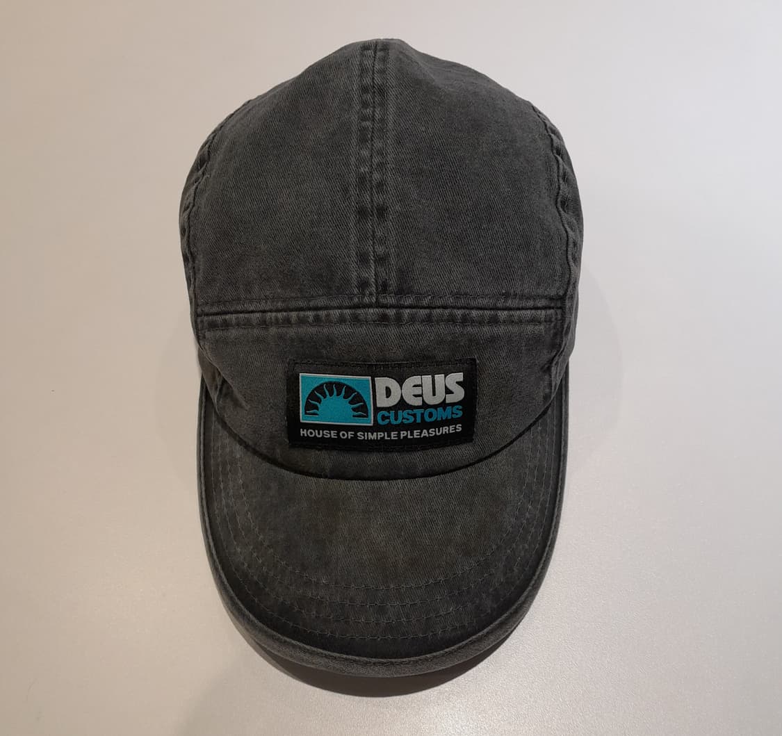 💥데우스 엑스마키나 빈티지 워싱 캠프캡 (챠콜)
 상품이미지2