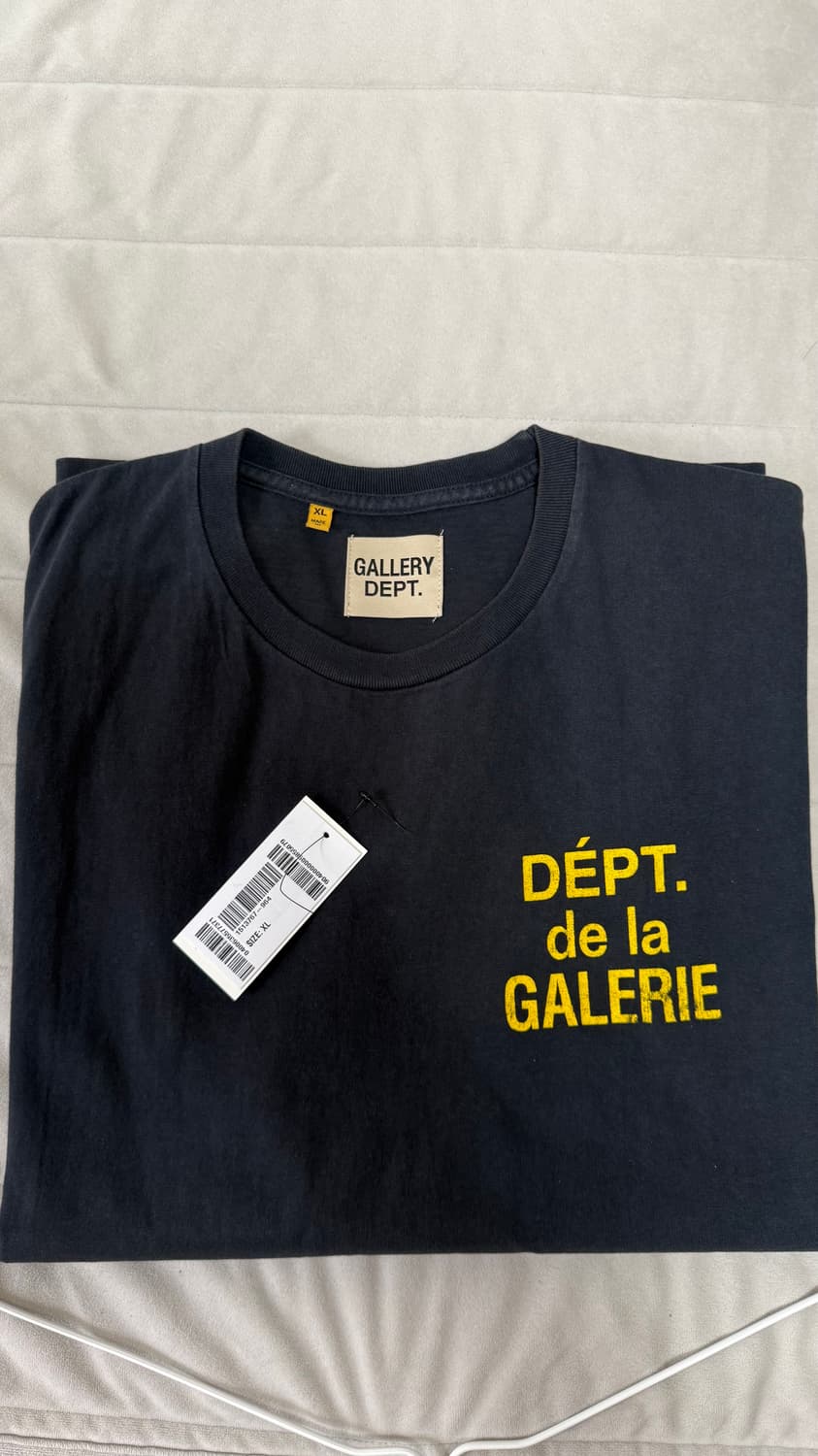 [XL] 갤러리 디파트먼트 프렌치 티셔츠 블랙 상품이미지2
