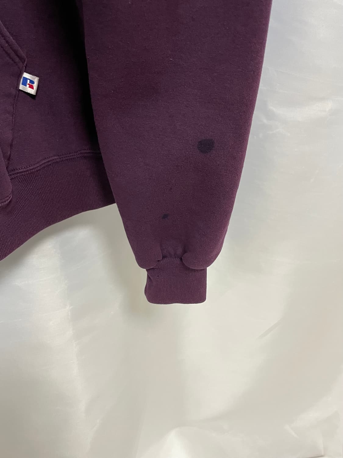 [D.O Vtg] 90s 러셀 50/50 후드 집업 버건디(L) 상품이미지5