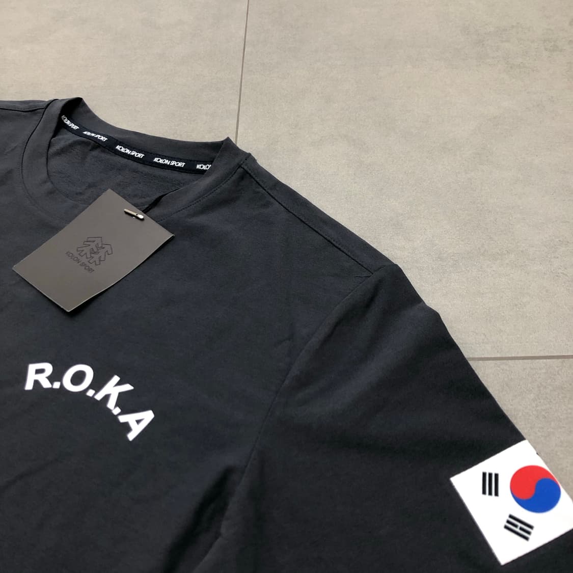 코오롱스포츠 로카 roka 코리아 아미 army 태극기 티셔츠 100 상품이미지2