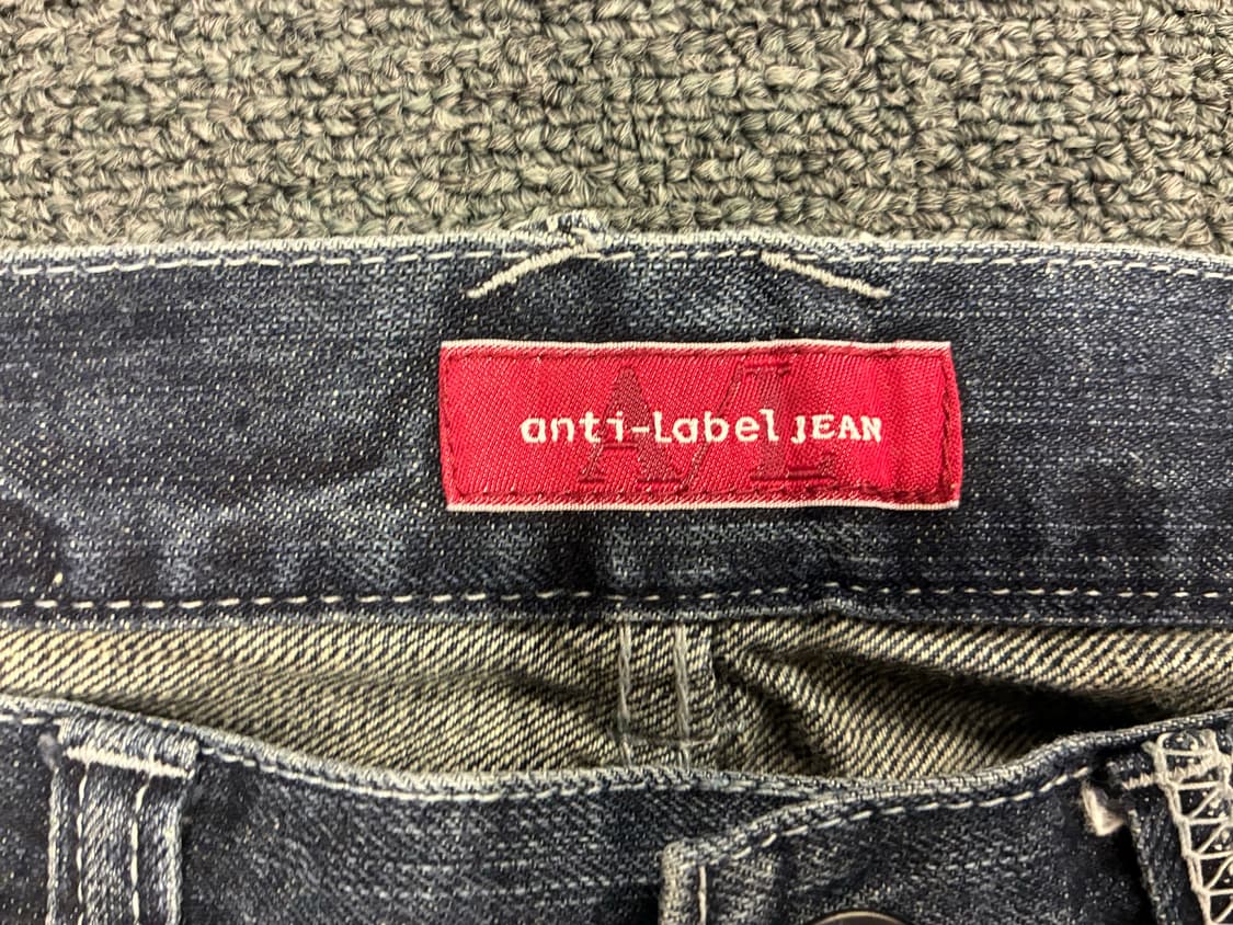 79)anti-Label jean 빈티지 포켓 자수 디테일 부츠컷 데님팬 상품이미지4