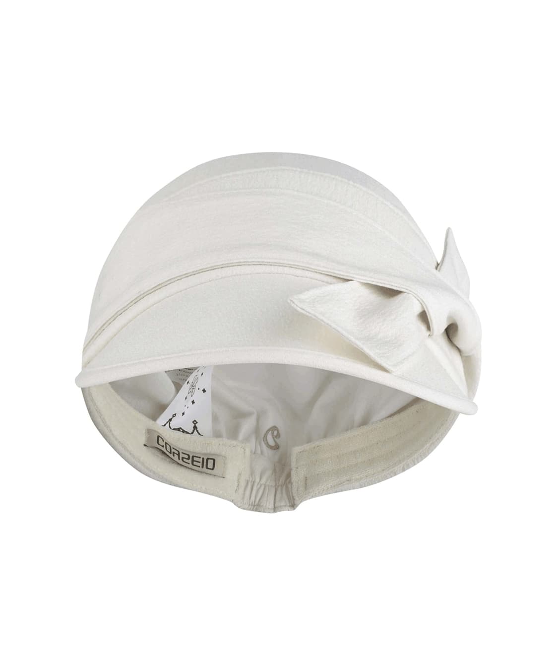 코이세이오 RIBBON TIE CAP IVORY 상품이미지1
