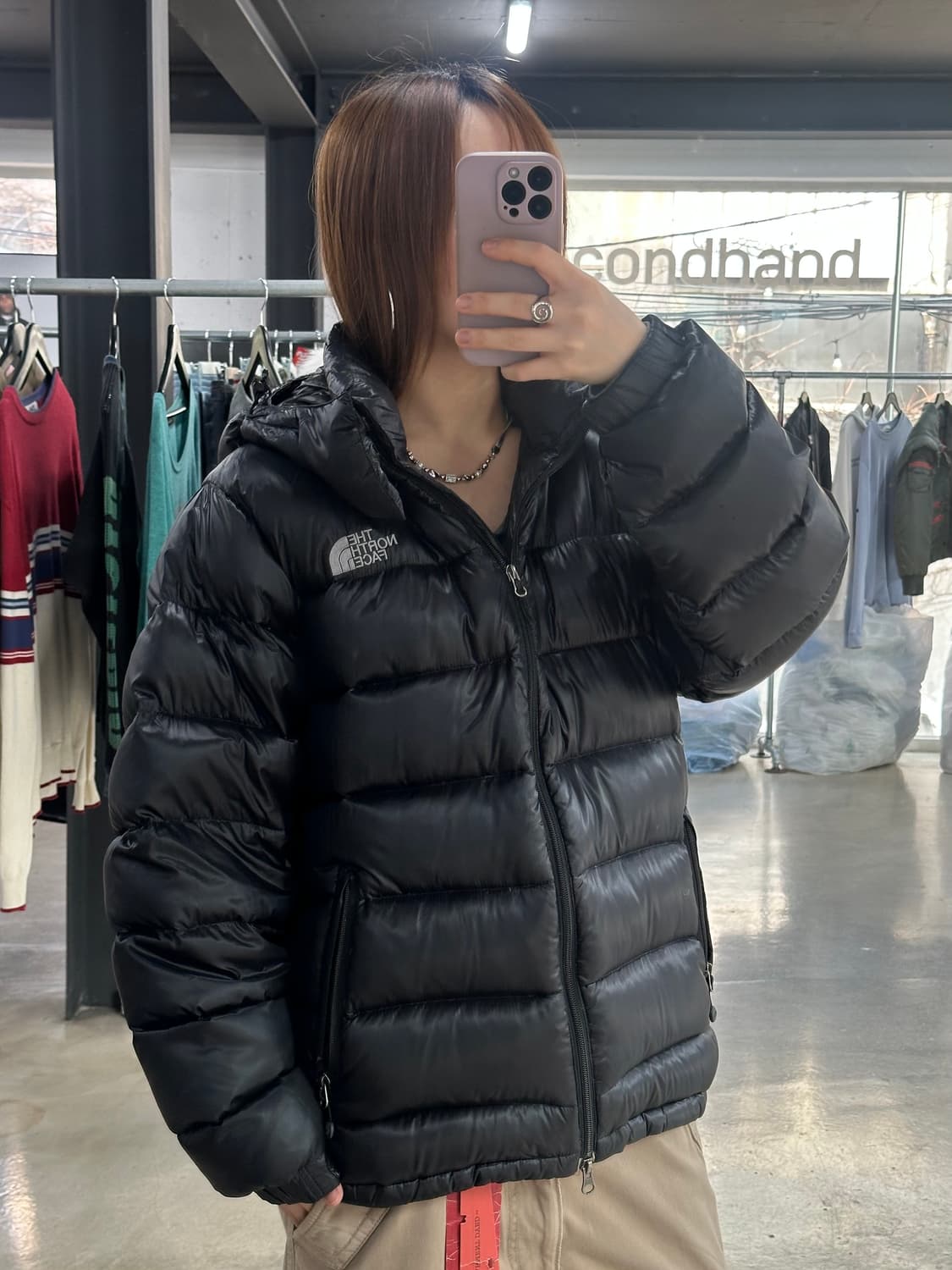 노스페이스 눕시 메트로 700 구스다운 패딩자켓 상품이미지4