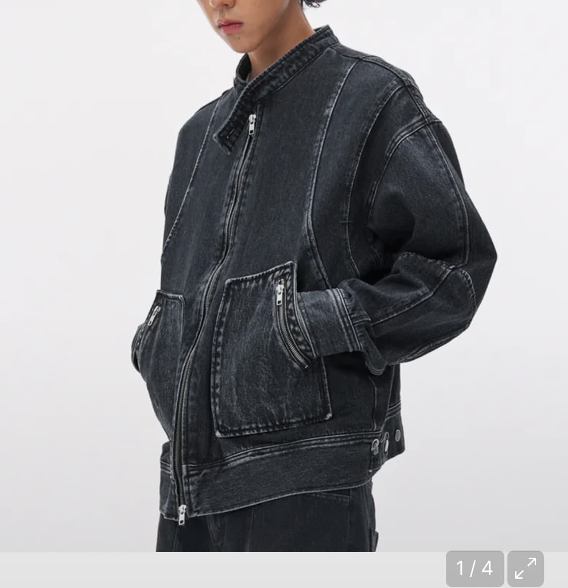 논플로어 트러커 자켓 M 상품이미지1