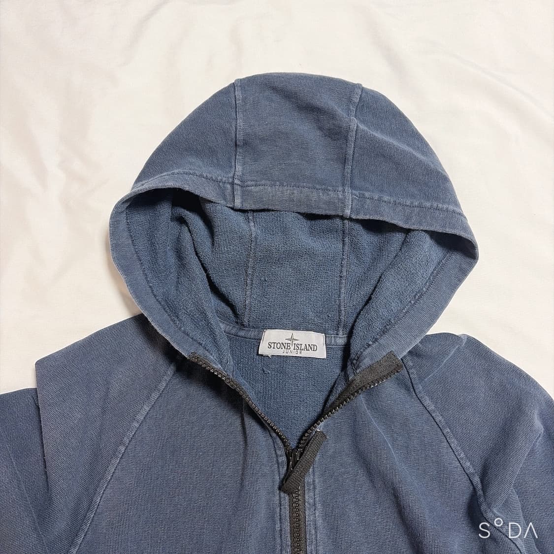 스톤아일랜드 주니어 네이비 후드 집업 12/156 상품이미지3