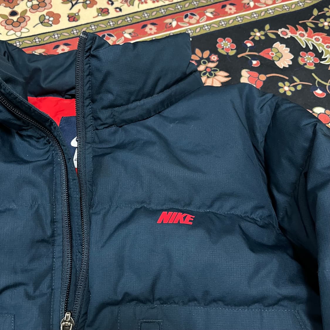 나이키 스펠로고 덕다운 패딩 점퍼 M/95 상품이미지4